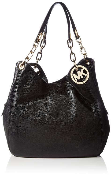 Michael Kors Fulton Large Black Python